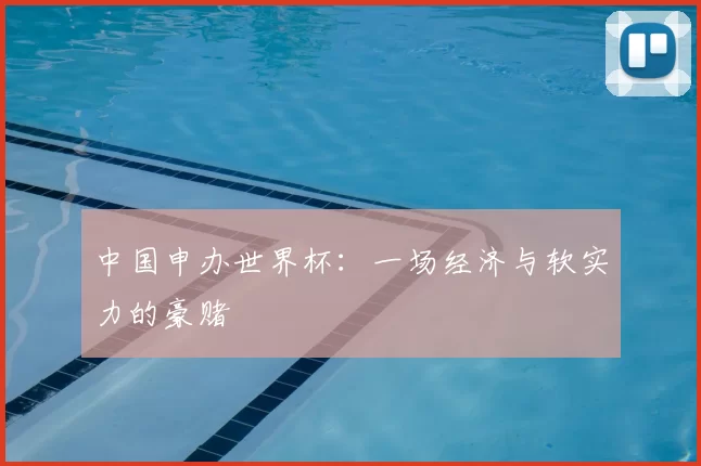 中国申办世界杯：一场经济与软实力的豪赌
