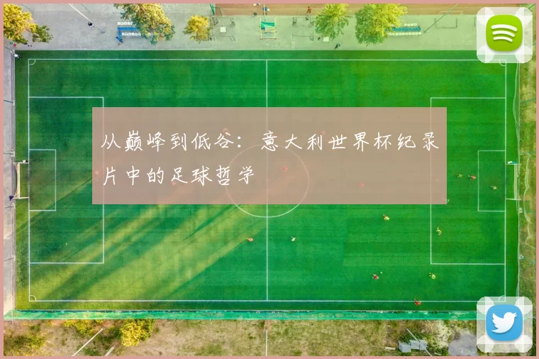 从巅峰到低谷:意大利世界杯纪录片中的足球哲学