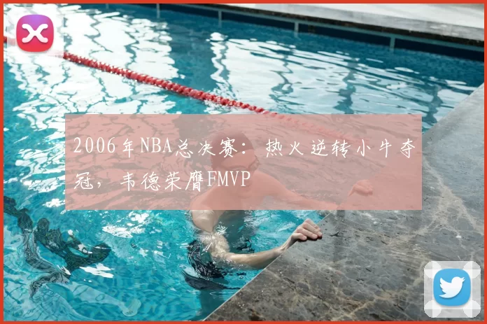 2006年NBA总决赛:热火逆转小牛夺冠,韦德荣膺FMVP