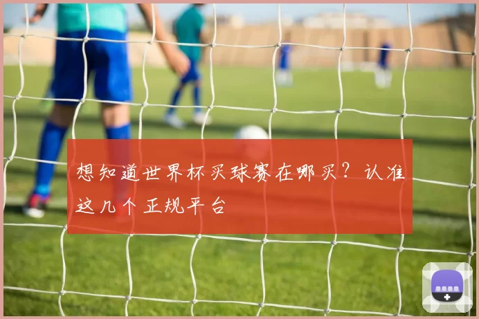 想知道世界杯买球赛在哪买？认准这几个正规平台