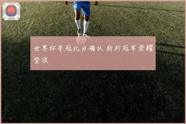 世界杯夺冠比分确认 新科冠军荣耀登顶